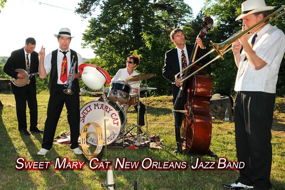 Sweet Mary Cat Jazz Band