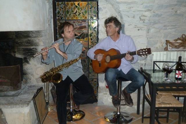 Prestation en duo...