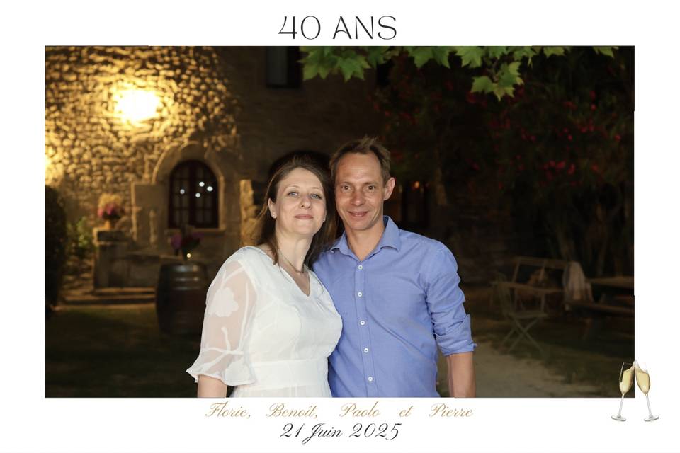 Anniversaire au domaine du Jas