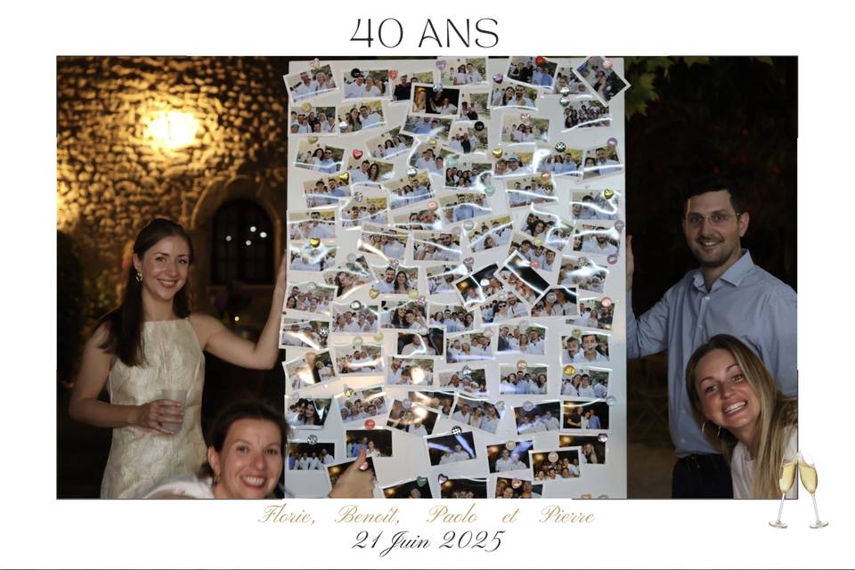 Anniversaire au domaine du Jas