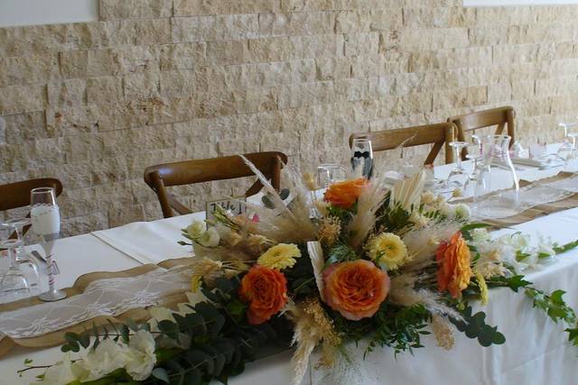 Centre de table d'honneur