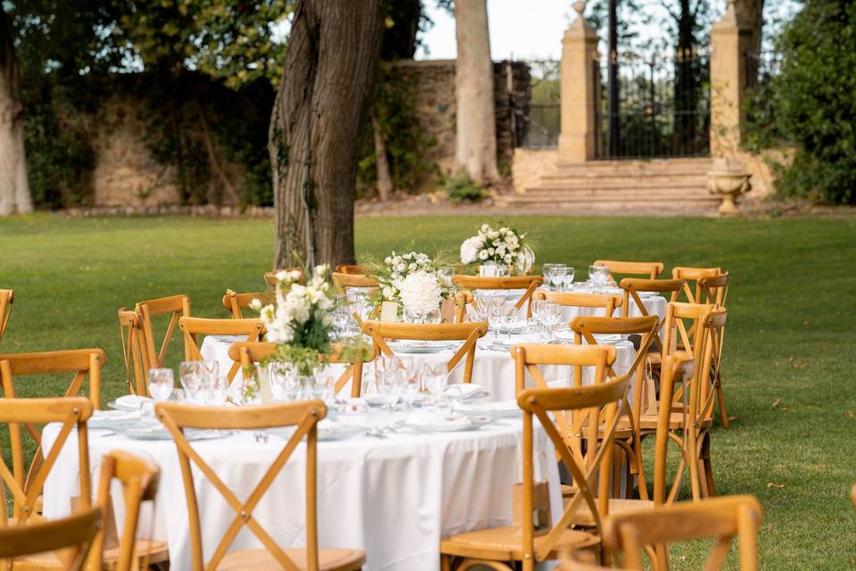 Tables invités