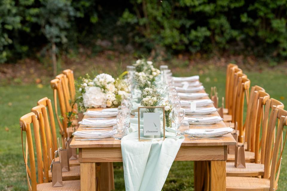 Table d'honneur
