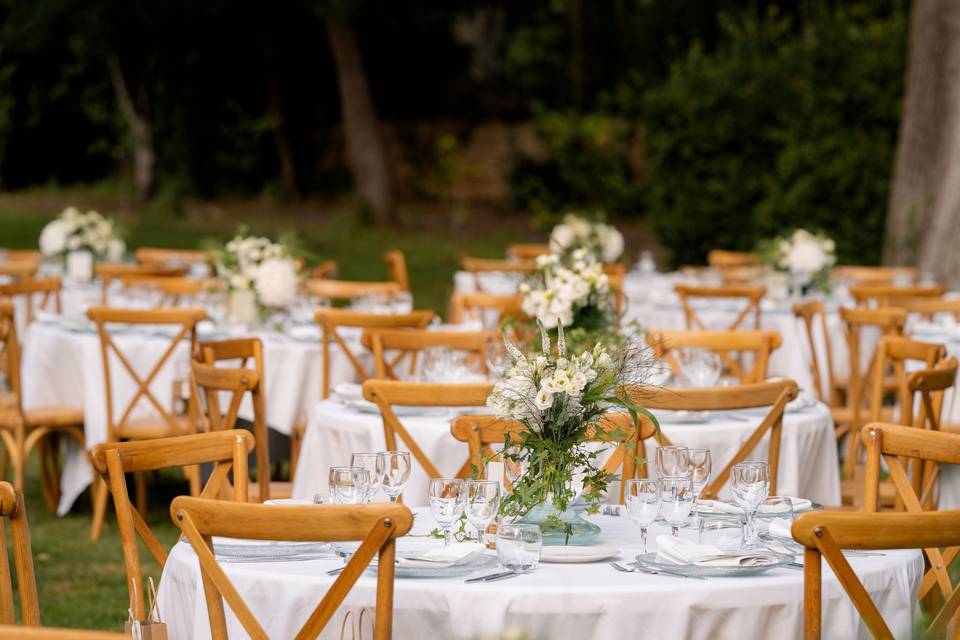 Tables invités