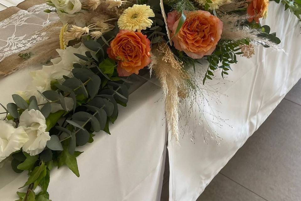 Centre de table d'honneur