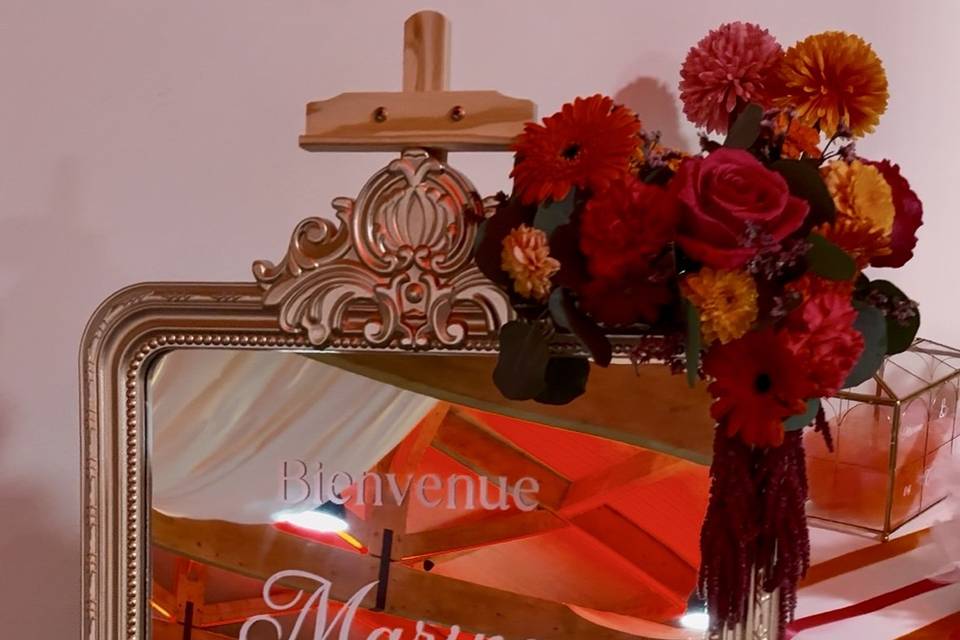 Décoration miroir