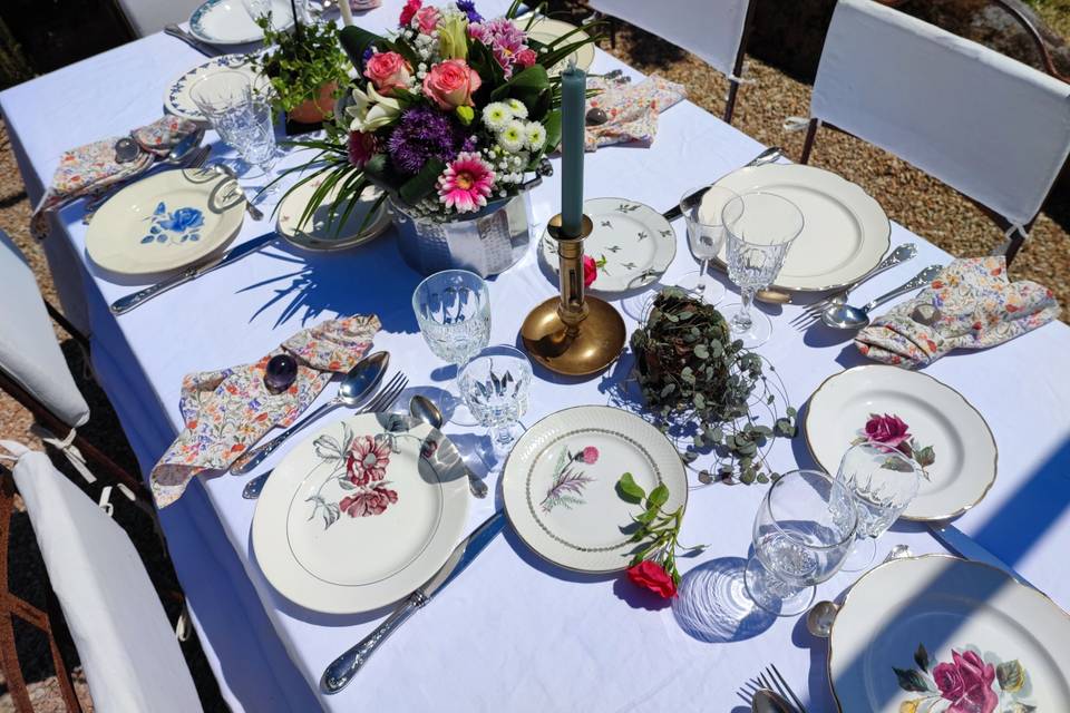 Table de la fête des mères