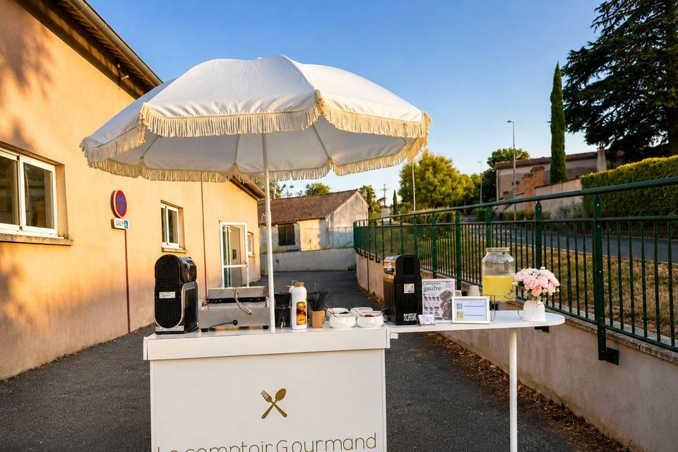 Bar à gaufre et granita