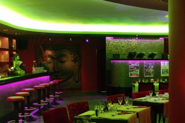 Salle en mode restauration