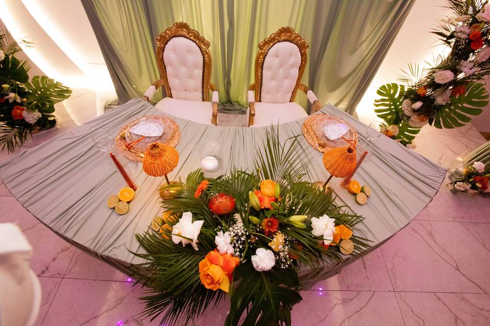 Table d’honneur