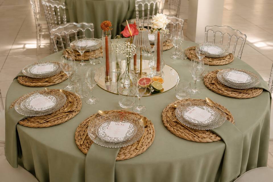 Table d’invités