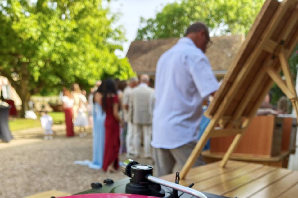 Bar à vinyl