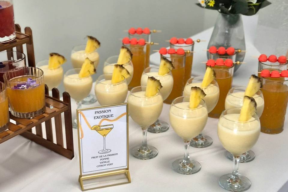 Cocktails divers.