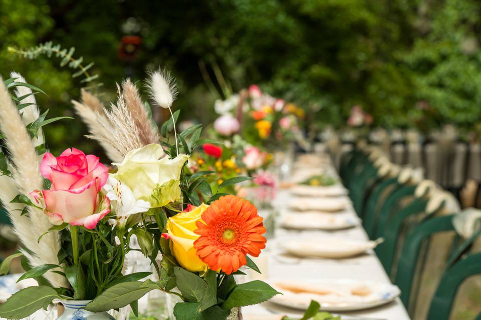 Décoration des tables