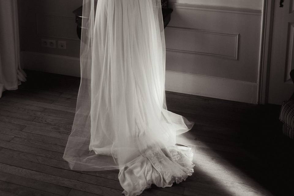 Préparatifs de la mariée