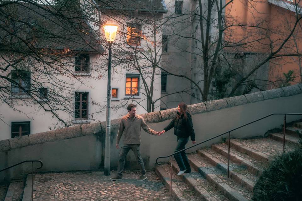 Séance engagement, fiançailles