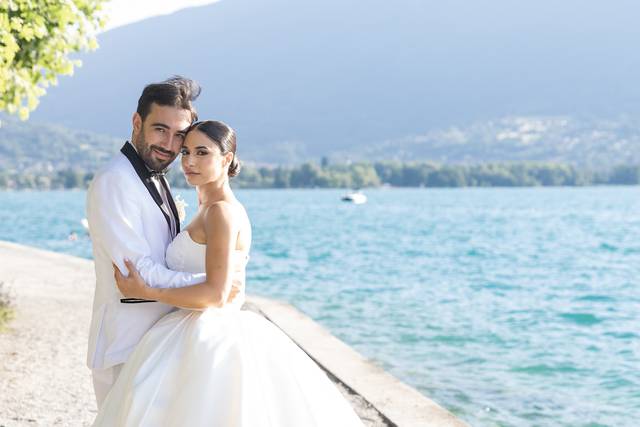 Un mariage au lac d’Annecy