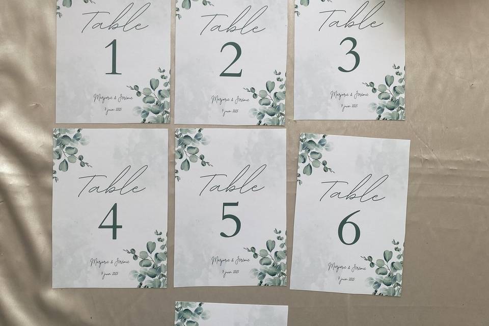 Carte table