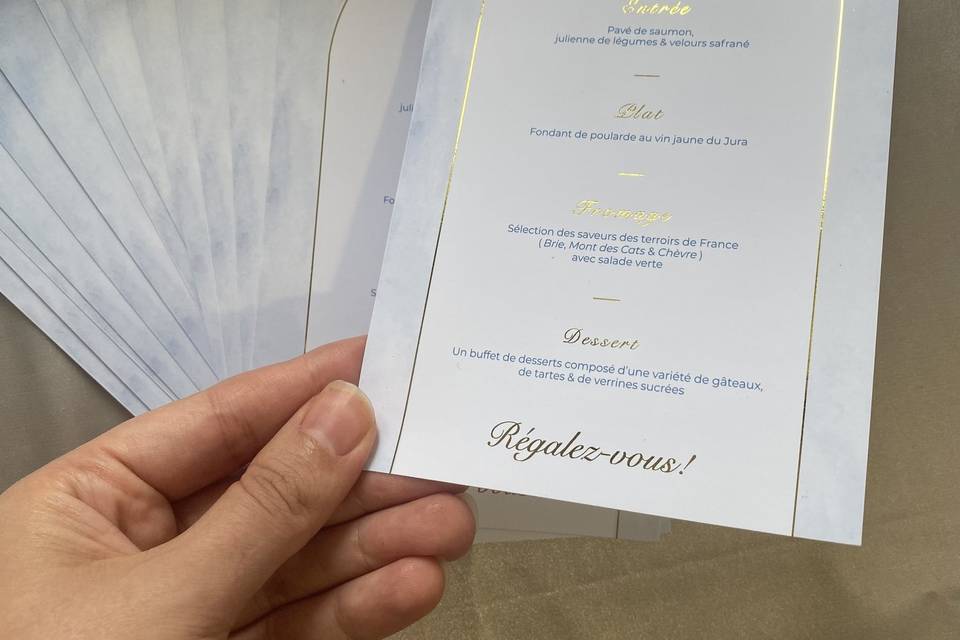 Cart menu