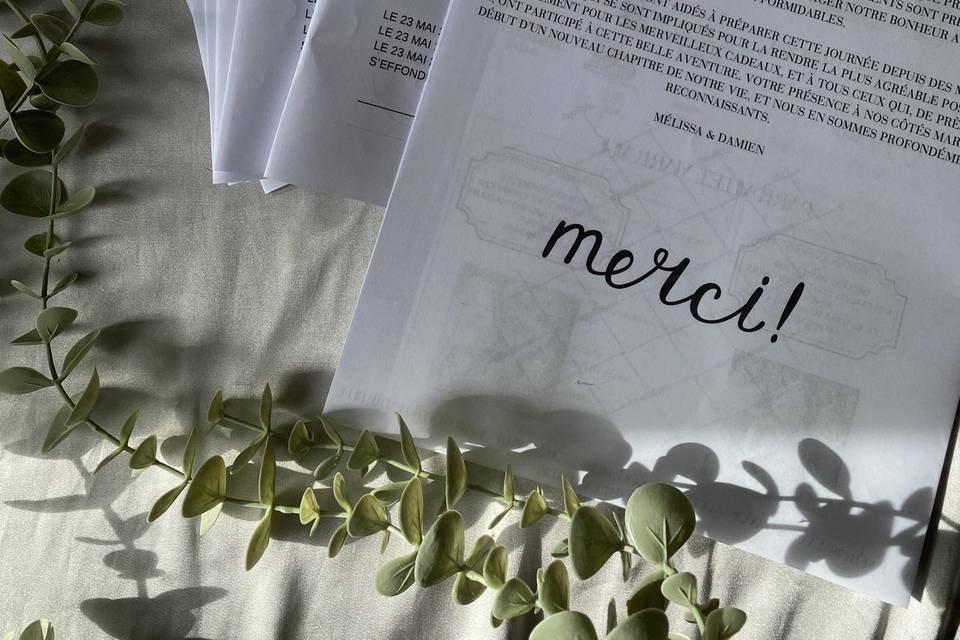 Faire part