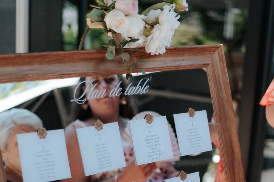 Plan de table Annecy