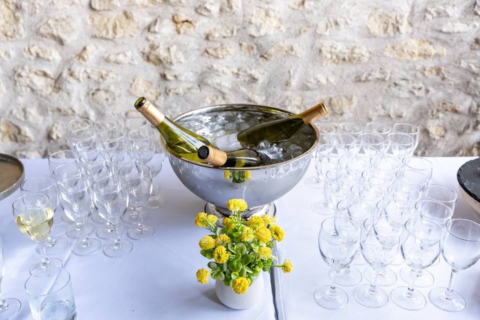 Champagne glacé