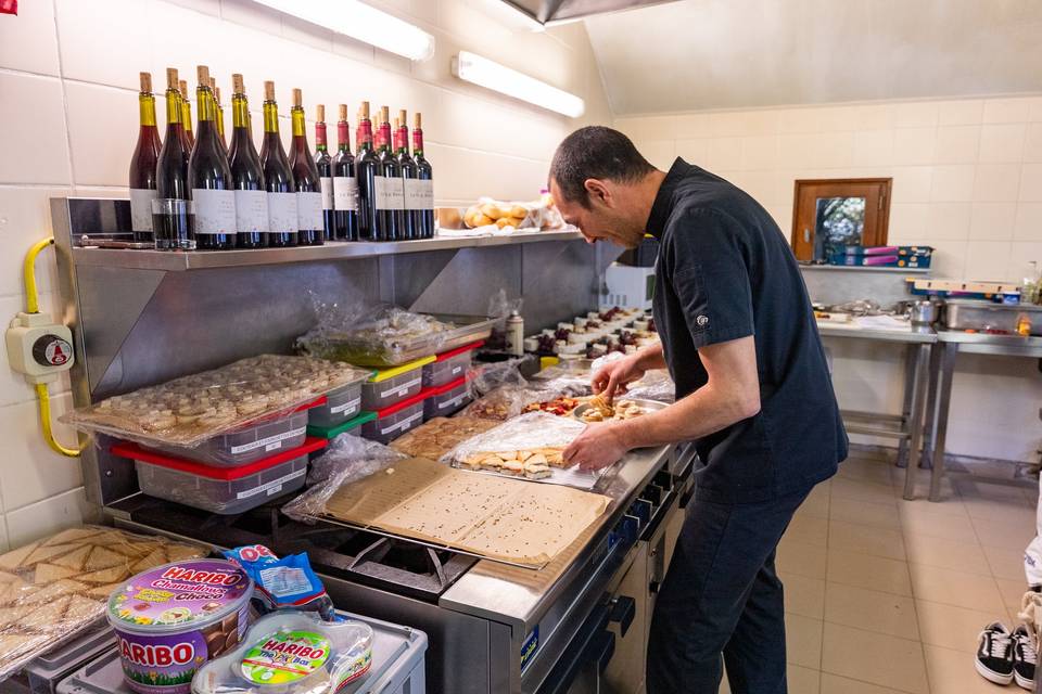 Chef au travail
