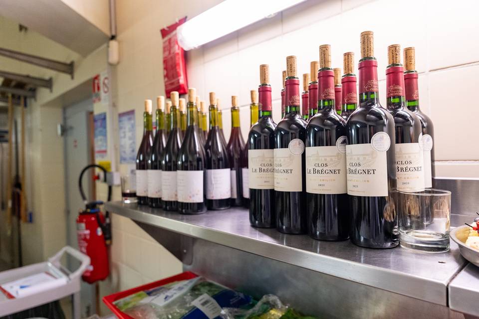 Collection de vins