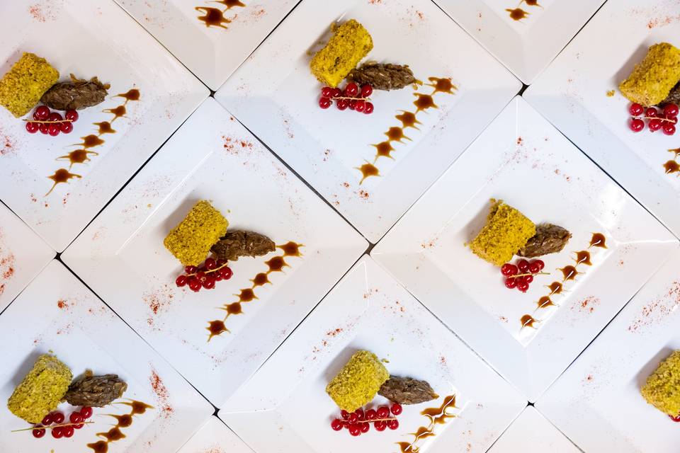 Pâtisseries carrées