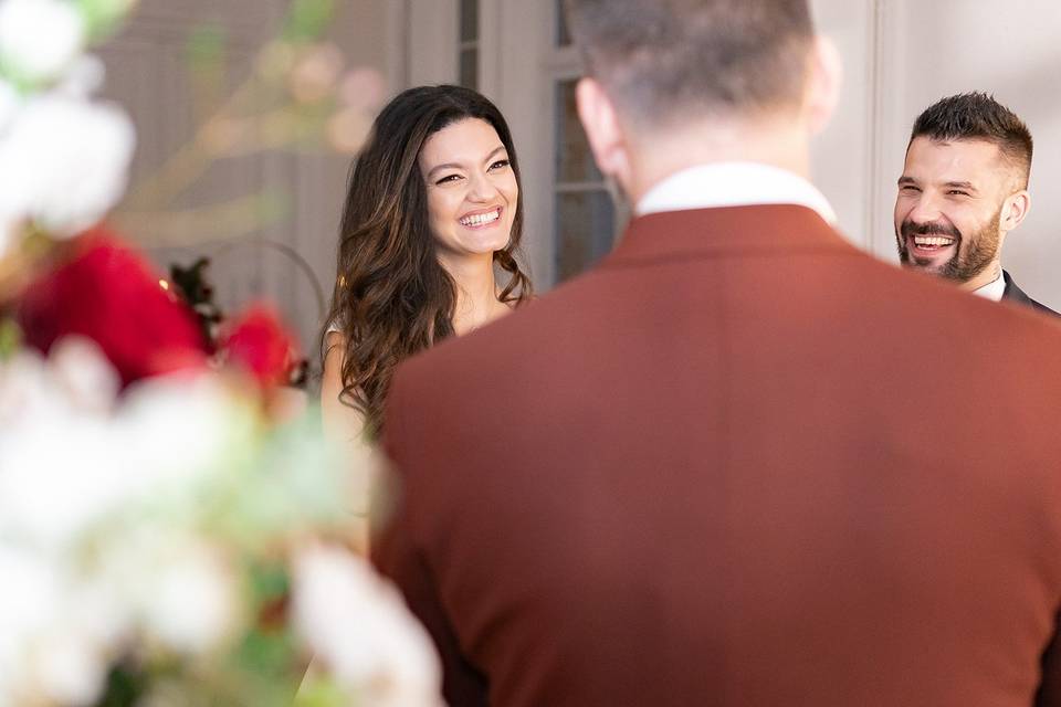 Christmas Wedding ceremony