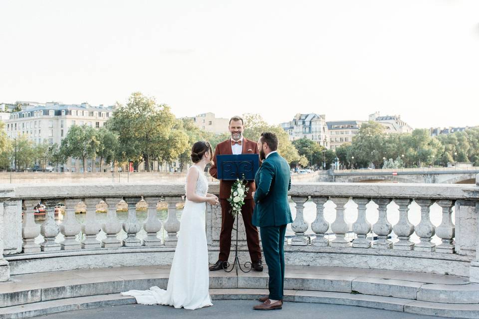 Elopement in paris