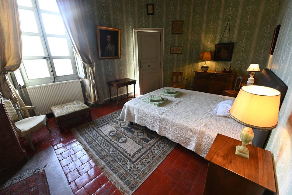 Chambre verte chateau