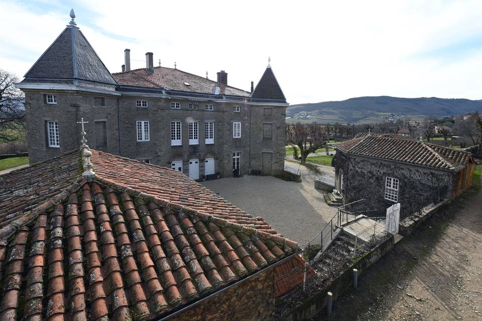 Vue depuis le gite