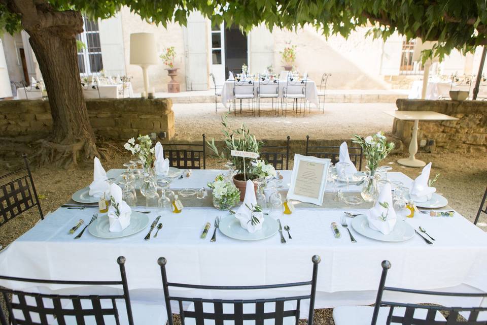 Décoration mariage provençal