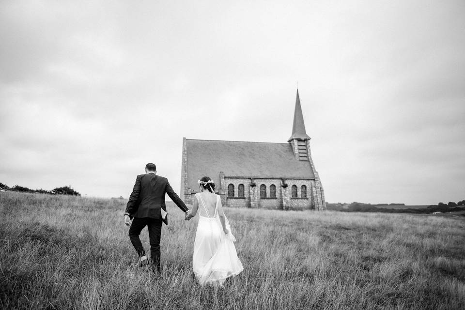 Couple dans un wagon de train