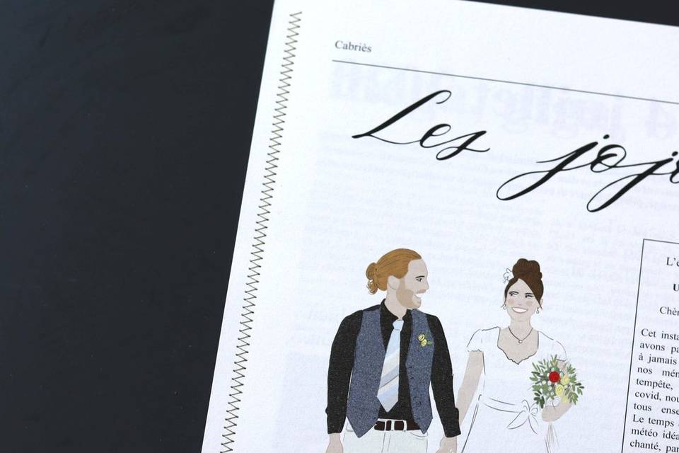 Le journal de mariage de J & J