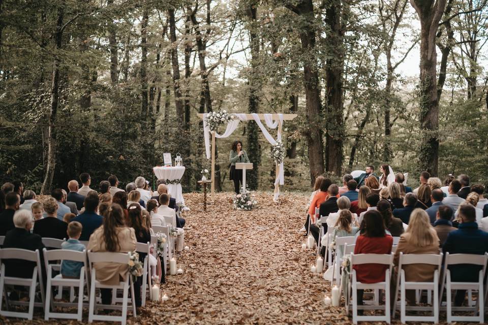 Cérémonie forêt 37