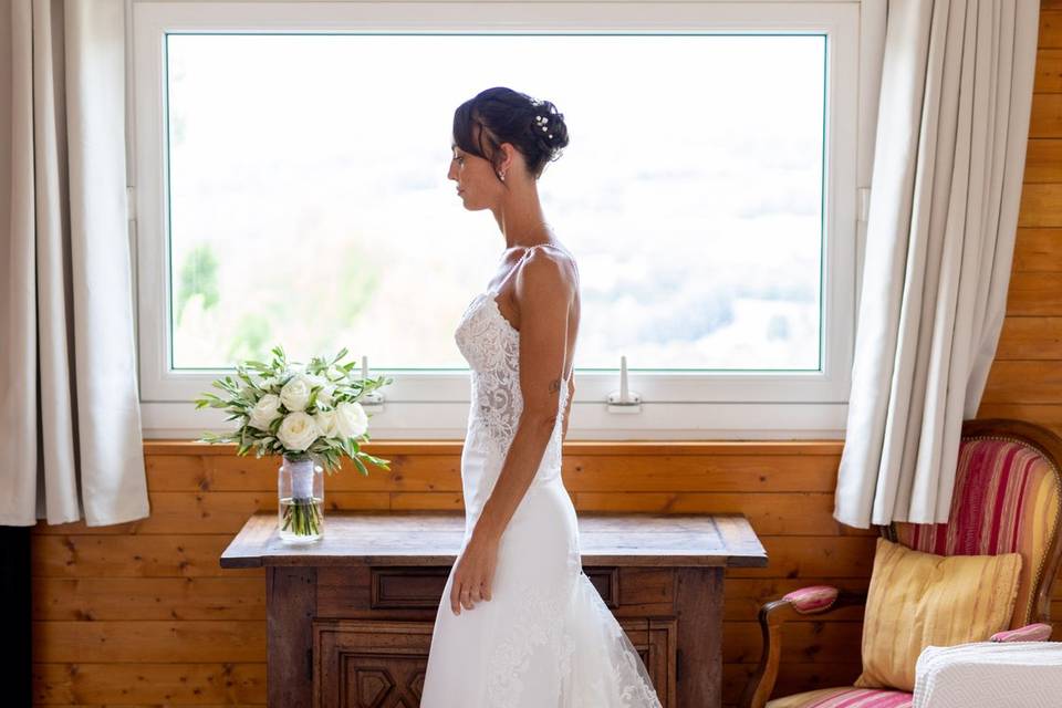 Photo de la mariée