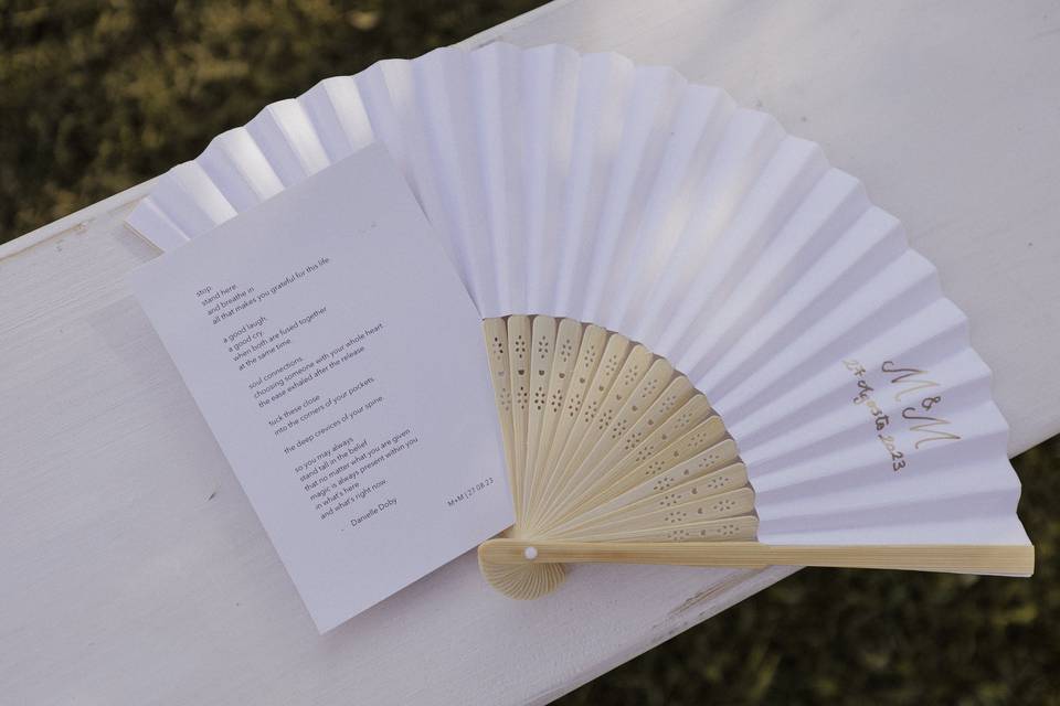 Détails de ceremonie
