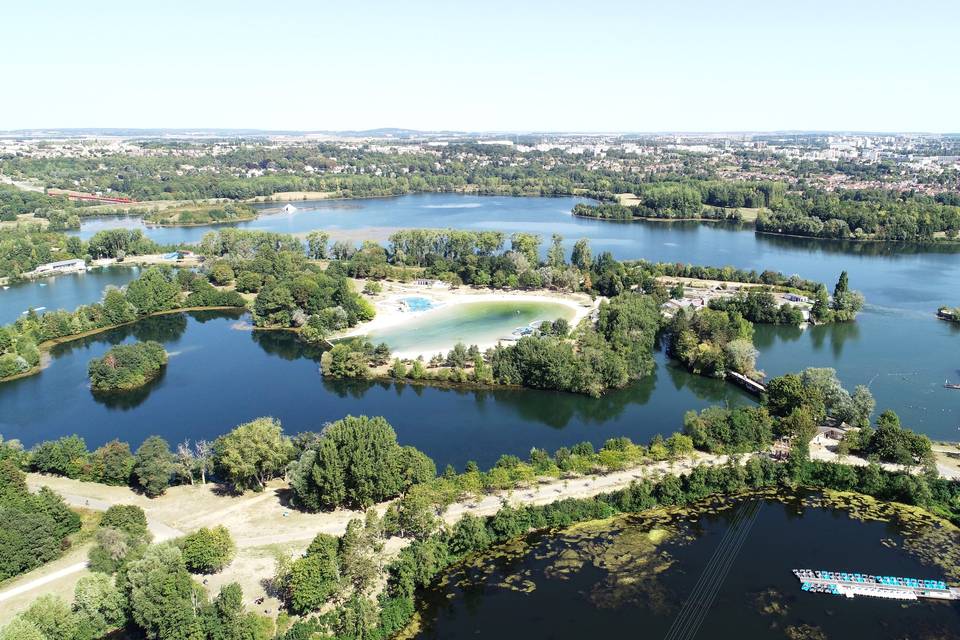 L'Ile de loisirs de Cergy