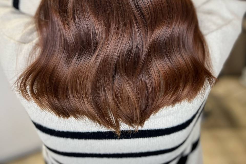Wavy copper