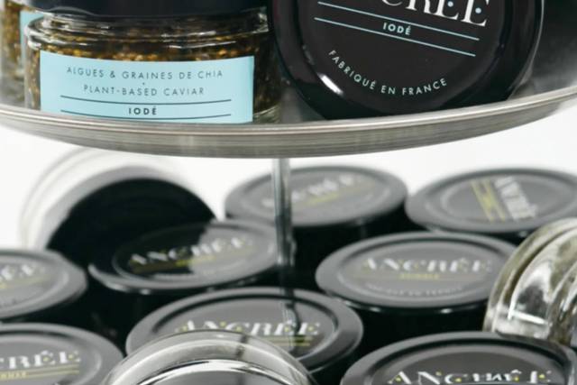 Présentation du caviar végétal