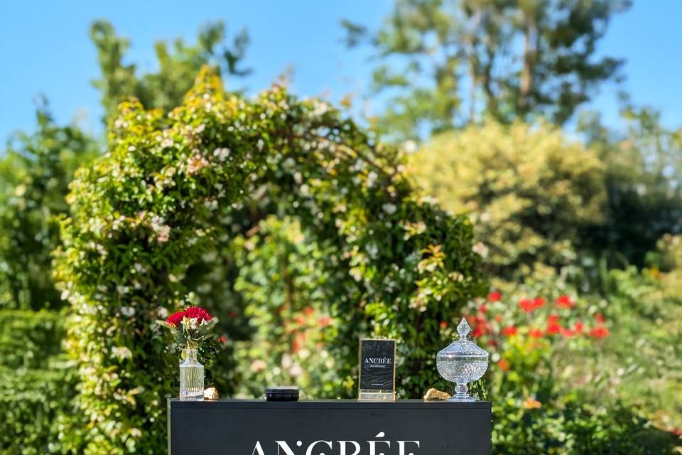Bar Ancrée avec toit modulable