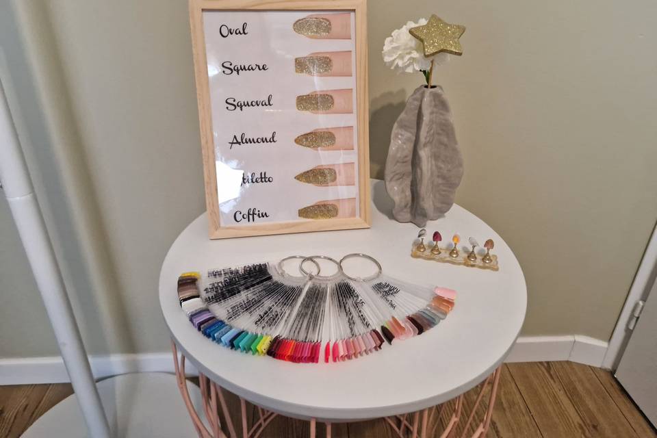 Couleurs disponibles