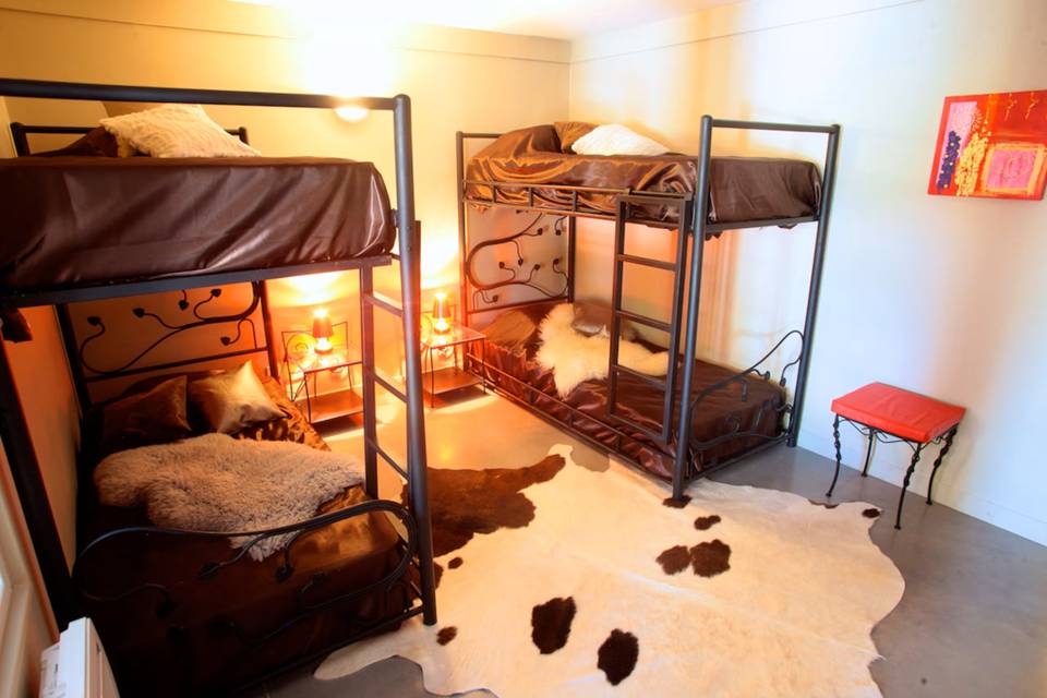 Gîte de groupe Chambres