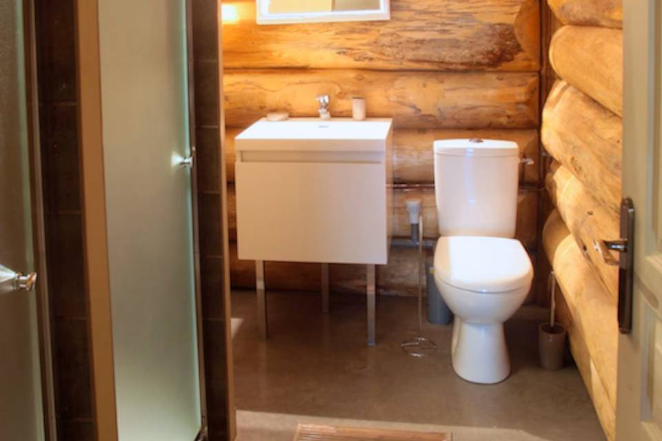 Gîte de groupe Douche