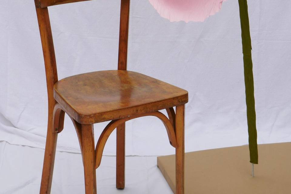 Fleur géante en papier