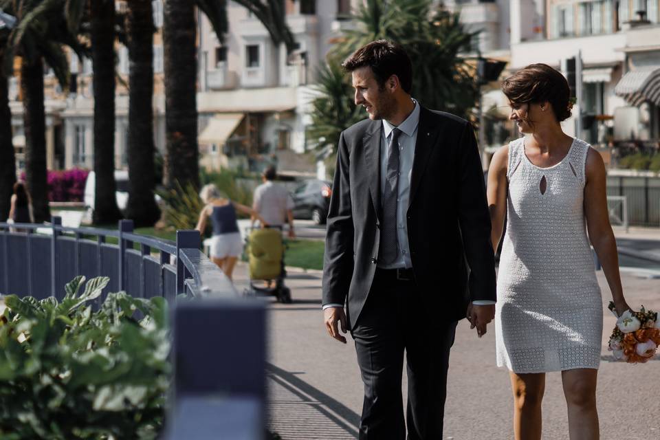 Noir et blanc du bouquet