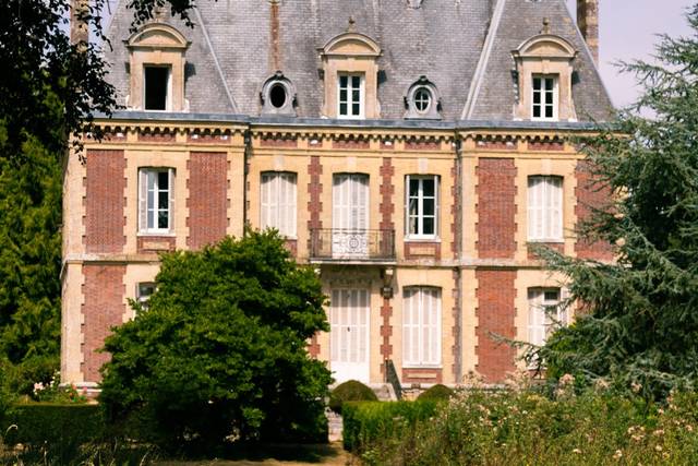 Vue arrière du château