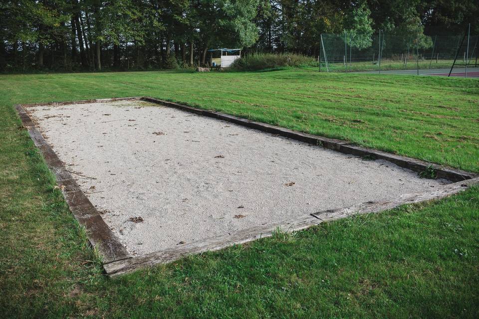 Terrain de pétanque